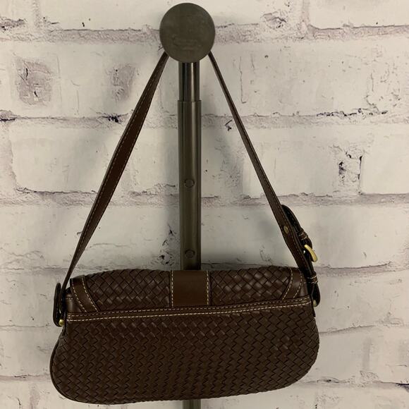 Ann Taylor Loft Women's Small Weave Shoulder Bag - Picture 2 of 8